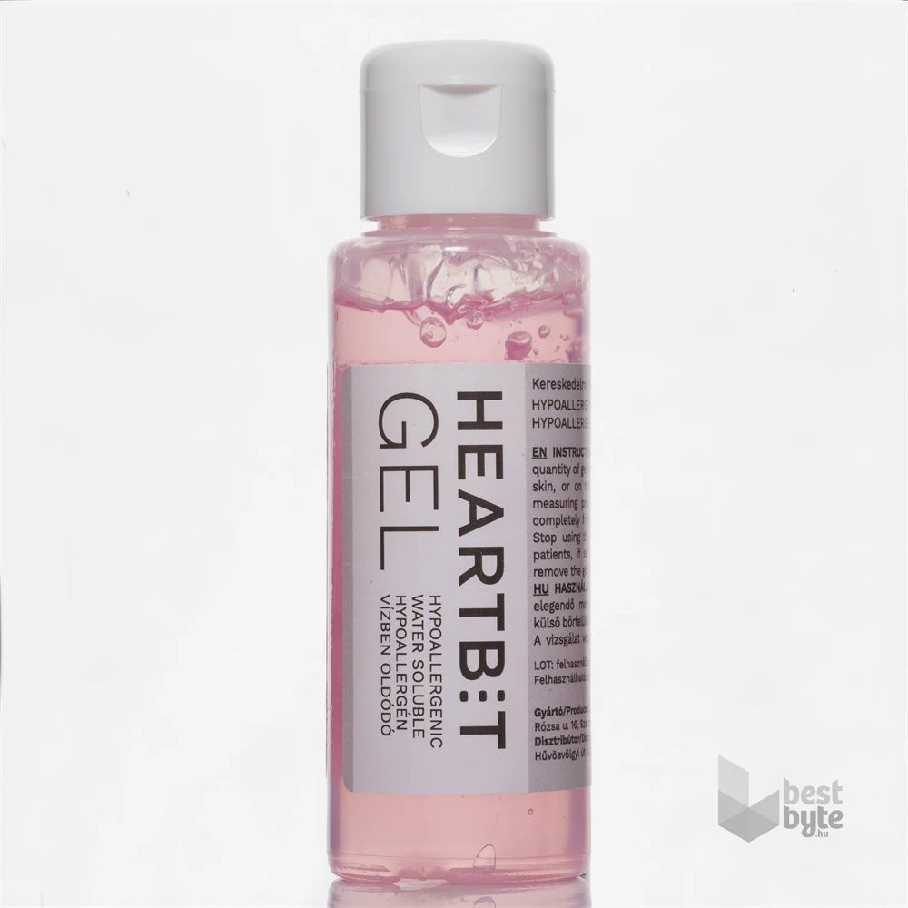 HeartBit "S" szürke férfi póló + EKG gél szett