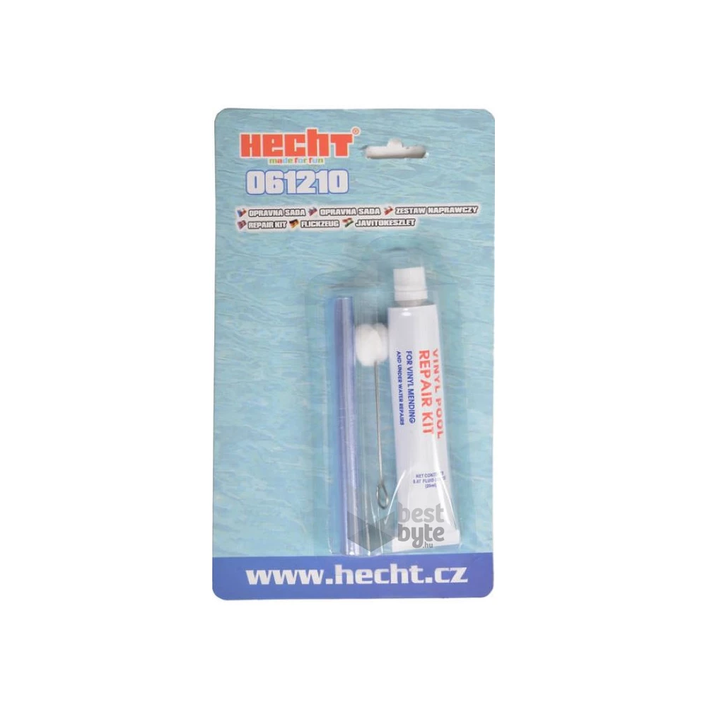 Hecht 061210 ragasztó és folt medence javító készlet