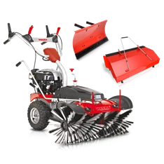 Hecht 8101BS B&S benzinmotoros seprőgép
