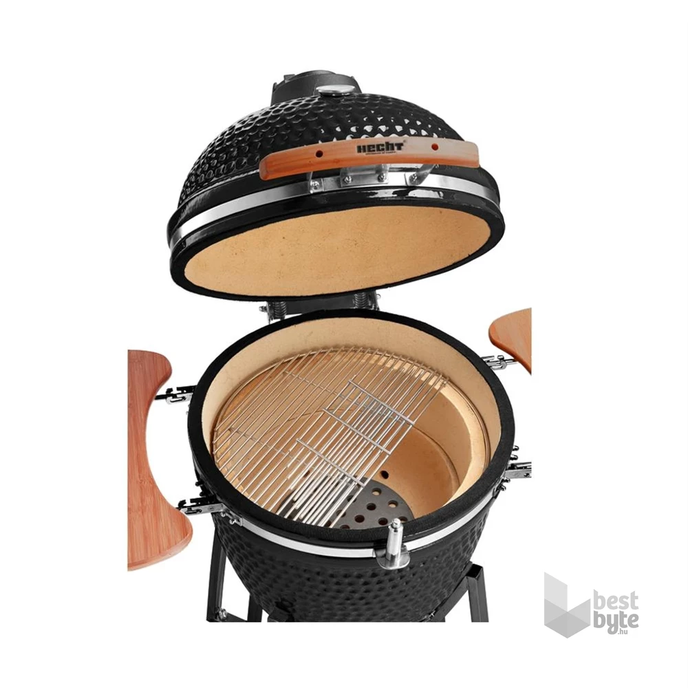 Hecht Ferno Black kerámia faszenes kerti grill kocsi