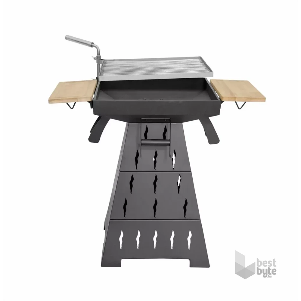 Hecht Vesuv 3in1 faszenes kerti grill kocsi