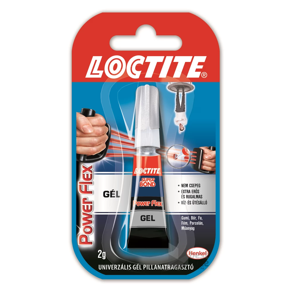 Henkel Loctite Super Bond Power Gél 2g pillanatragasztó