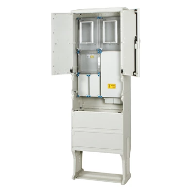 Hensel HB33K0FE-U 1/3F 1xM80+1xH63A földkábeles álló 1-szintes 2-mérőhely mérőszekrény