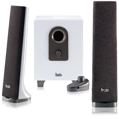 Hercules XPS 2.1 40 fehér Slim Hangfal