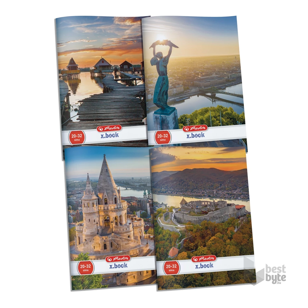 Herlitz City A5 sima füzet