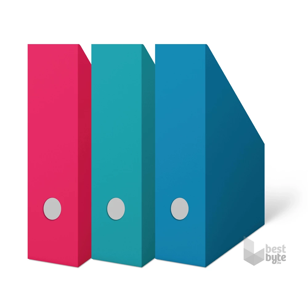 Herlitz Color Blocking 7cm karton türkiz iratpapucs
