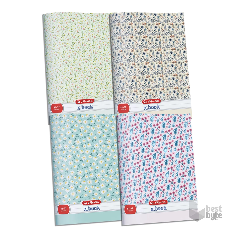 Herlitz Ladylike A4 vonalas füzet