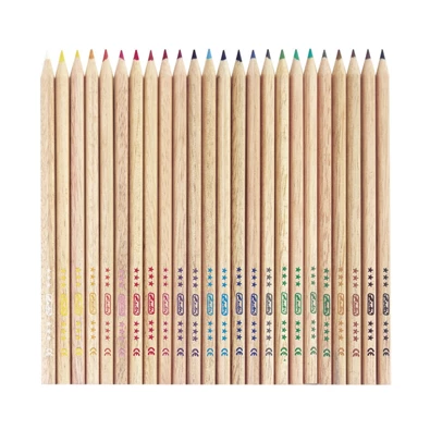 Herlitz natúrfa 24db-os vegyes színű színes ceruza