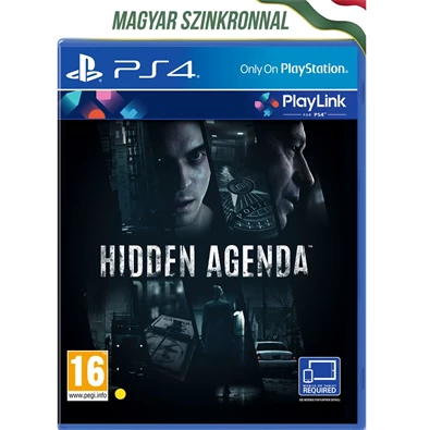 Hidden Agenda PS4 játékszoftver