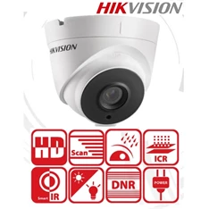 Hikvision DS-2CE56D0T-IT3F (2MP, 2,8mm, kültéri, EXIR40m, D&N(ICR), IP66, DNR) 4in1 analóg turretkamera