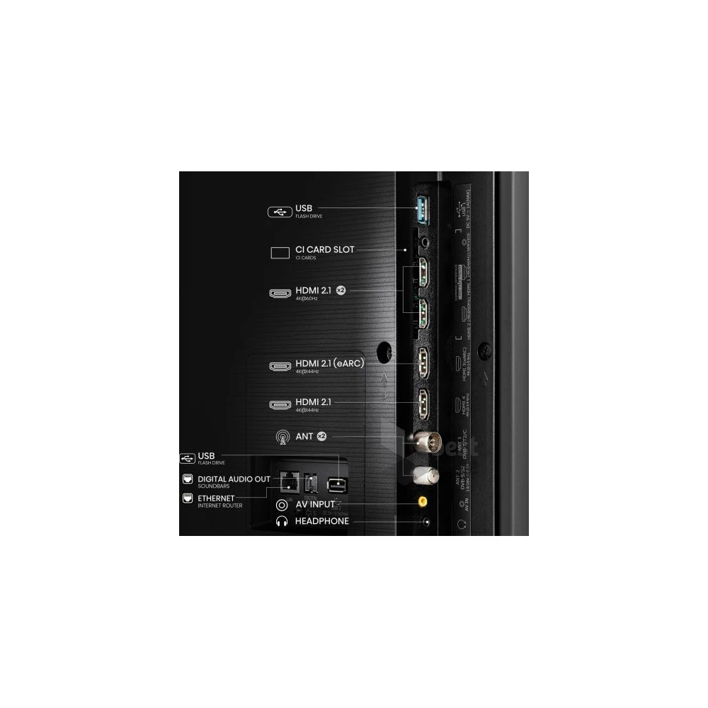 Hisense 100" 100E7NQ 4K UHD Smart QLED TV