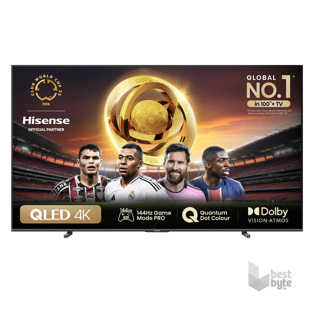 Hisense 100" 100E7NQ 4K UHD Smart QLED TV