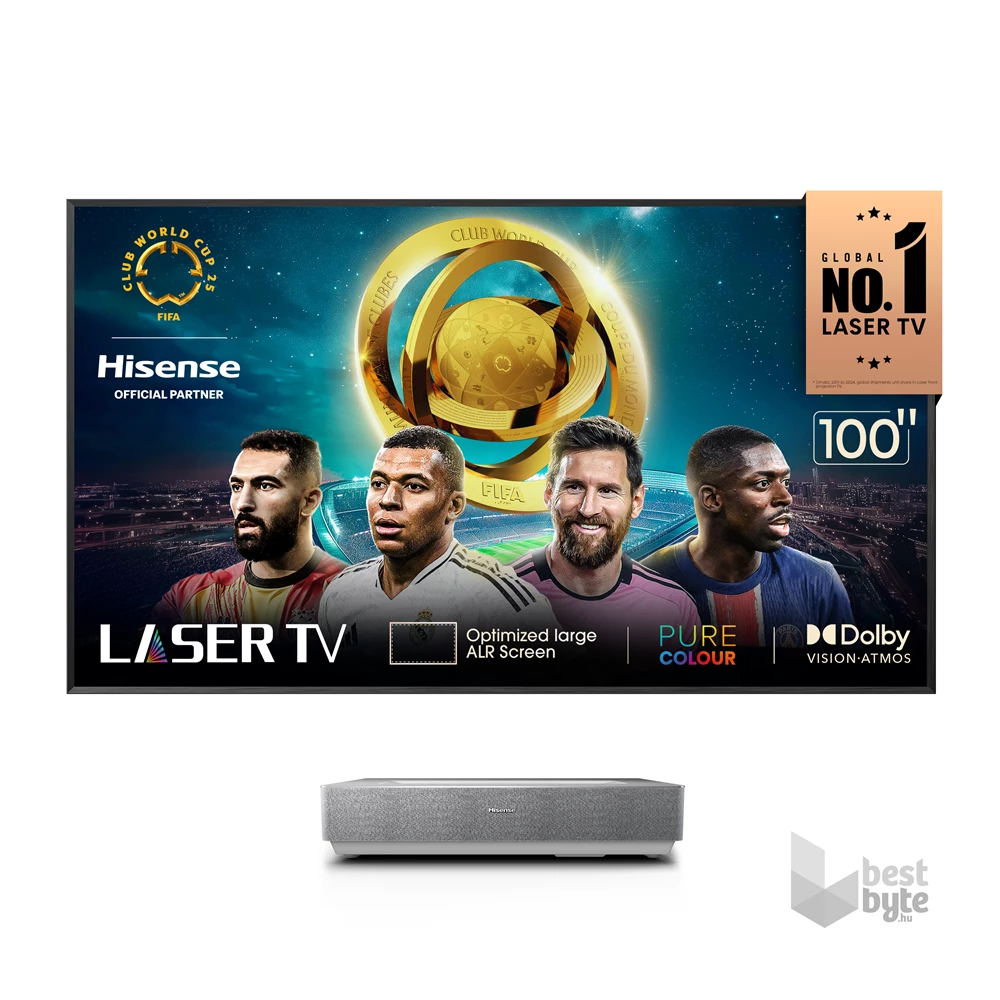 Hisense 100" 100L5HD 4K UHD Smart Lézer TV
