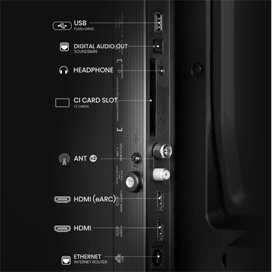 Hisense 32" 32A4Q HD Ready Smart LED TV