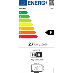 Hisense 32" 32A4Q HD Ready Smart LED TV