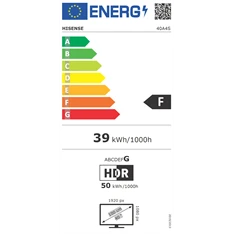 Hisense 40" 40A4S FHD Smart LED TV
