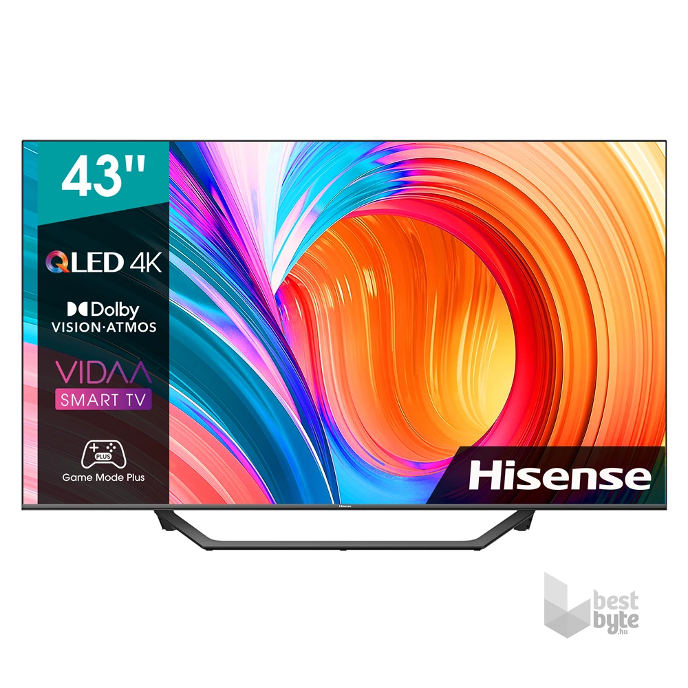 Hisense 43" 43A7GQ 4K UHD Smart QLED TV (Újracsomagolt)
