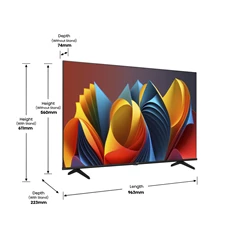 Hisense 43" 43E7NQ 4K UHD Smart QLED TV (Újracsomagolt)