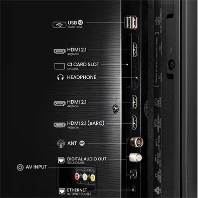 Hisense 43" 43E7Q 4K UHD Smart QLED TV
