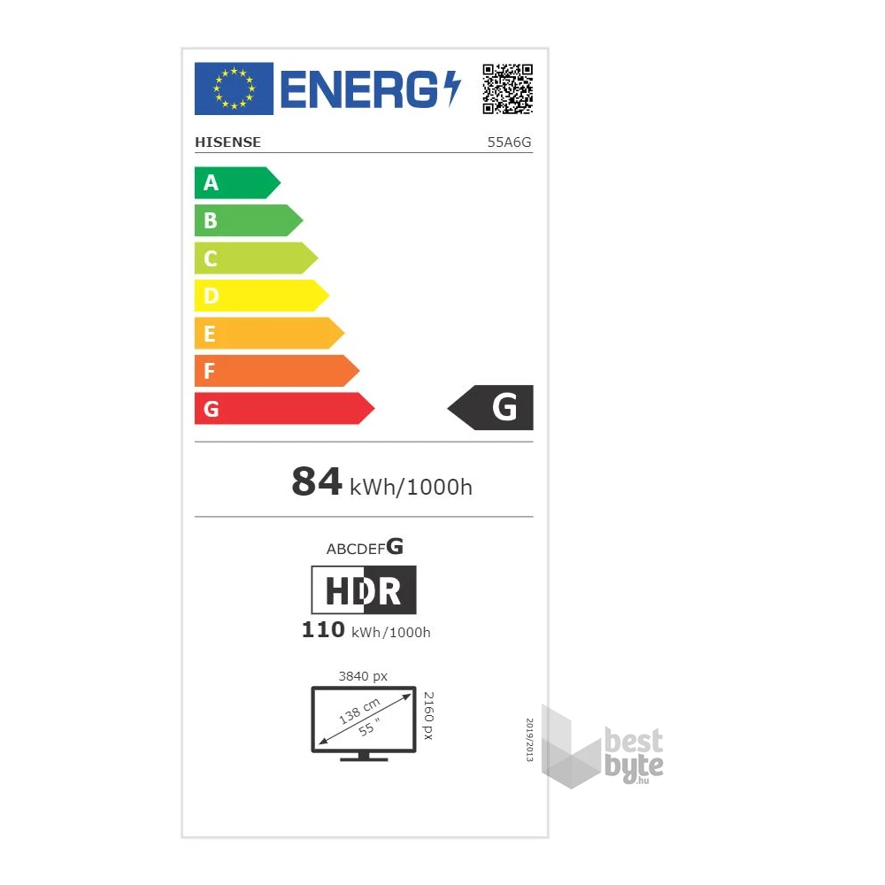Hisense 55" 55A6G 4K UHD Smart LED TV