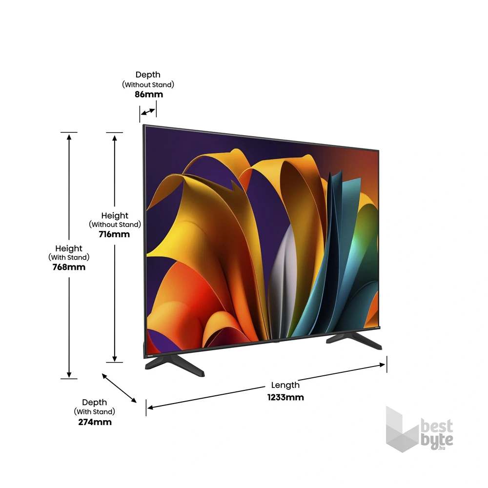 Hisense 55" 55A6N 4K UHD Smart LED TV (Újszerű)