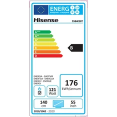 Hisense 55" 55B4E30T 4K Digital Signage LED kijelző (Újracsomagolt)