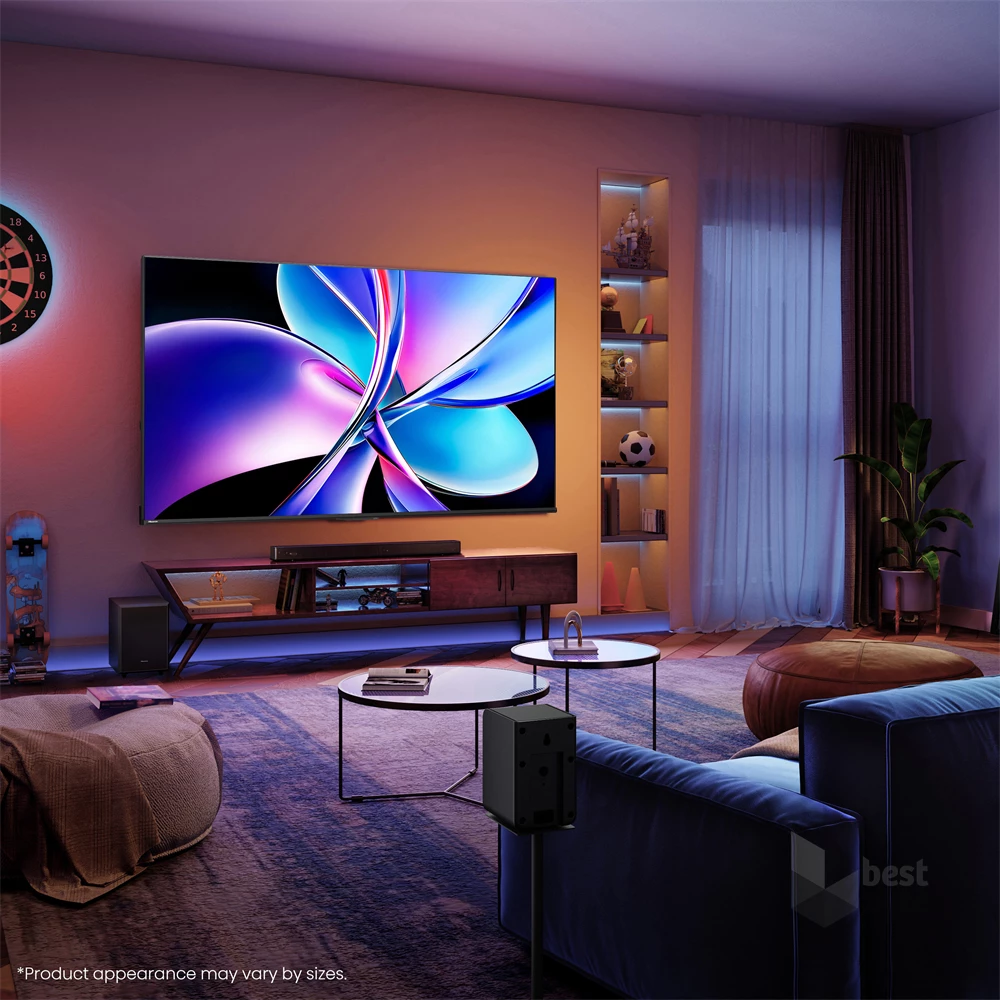 Hisense 55" 55E7QPRO 4K UHD Smart Gamer QLED TV (Újracsomagolt)