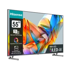 Hisense 55" 55U6KQ 4K UHD Smart MiniLED TV (Újracsomagolt)