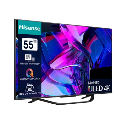 Hisense 55" 55U7KQ 4K UHD Smart MiniLED TV (Újracsomagolt)