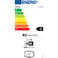 Hisense 55" 55U8KQ 4K UHD Smart ULED TV
