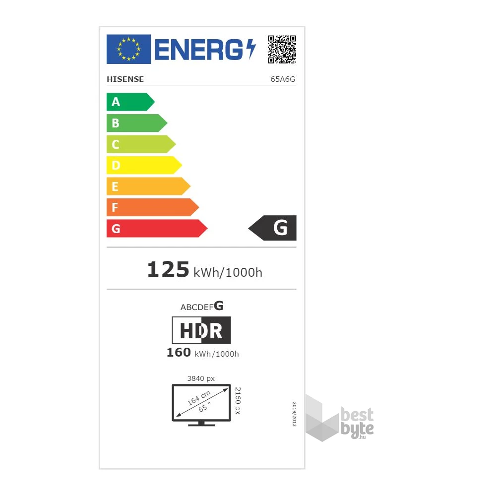 Hisense 65" 65A6G 4K UHD Smart LED TV