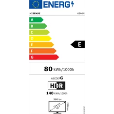 Hisense 65" 65A6N 4K UHD Smart LED TV