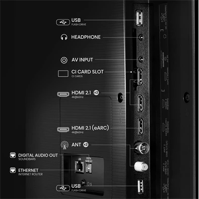 Hisense 65" 65E7Q 4K UHD Smart QLED TV