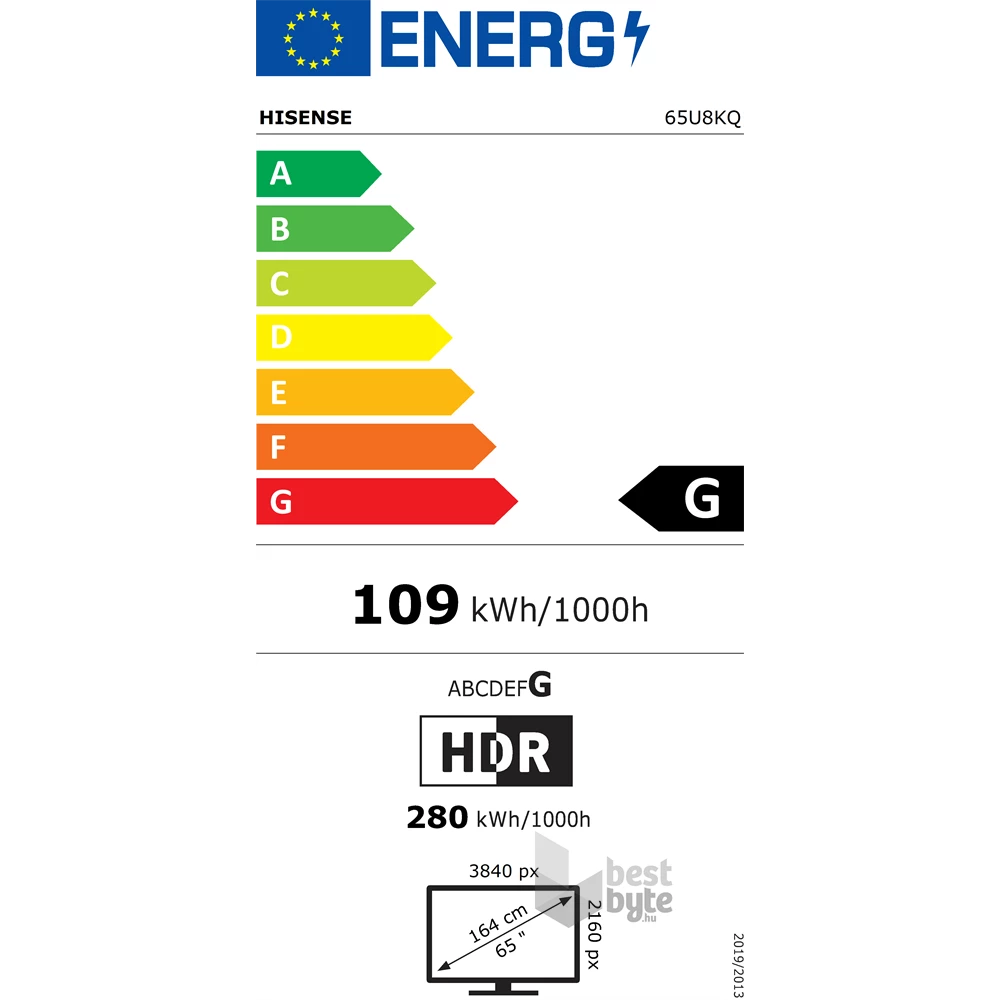 Hisense 65" 65U8KQ 4K UHD Smart ULED TV