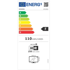 Hisense 65" 65UXKQ 4K UHD Smart Mini-LED ULED TV