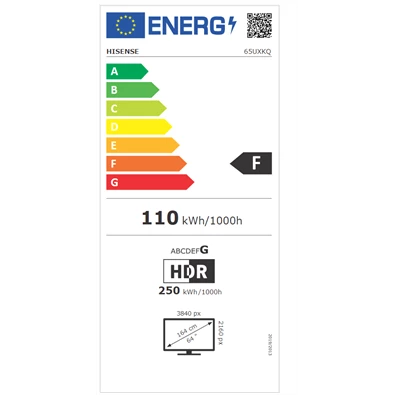Hisense 65" 65UXKQ 4K UHD Smart Mini-LED ULED TV