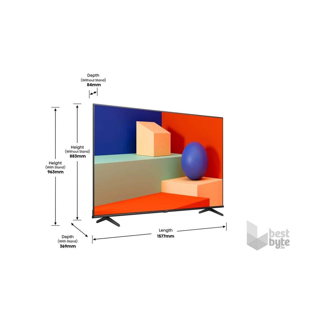 Hisense 70" 70A6K 4K UHD Smart LED TV
