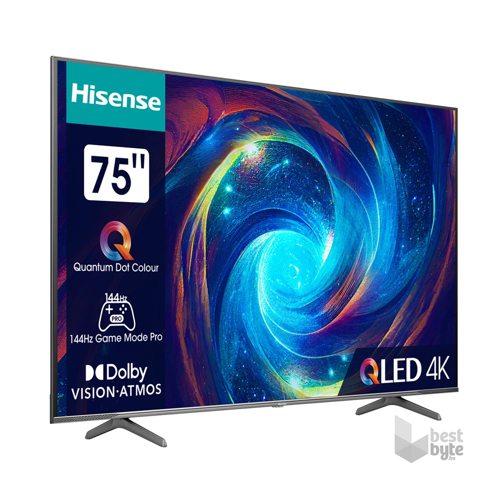 Hisense 75" 75E7KQPRO 4K UHD Smart QLED TV