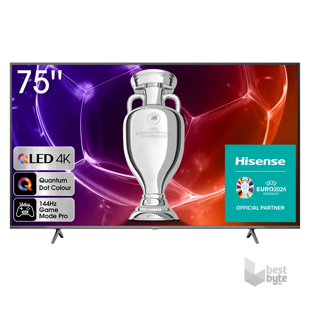 Hisense 75" 75E7KQPRO 4K UHD Smart QLED TV