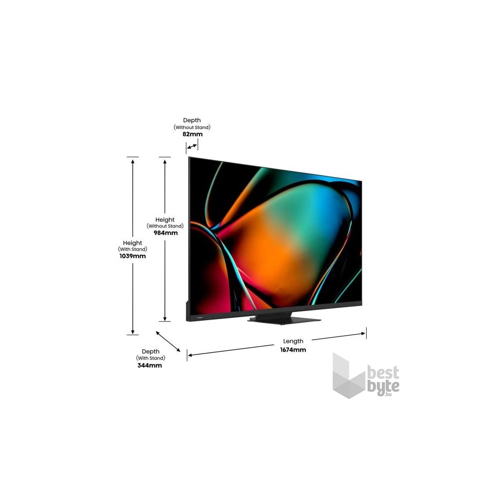 Hisense 75" 75U8KQ 4K UHD Smart ULED TV