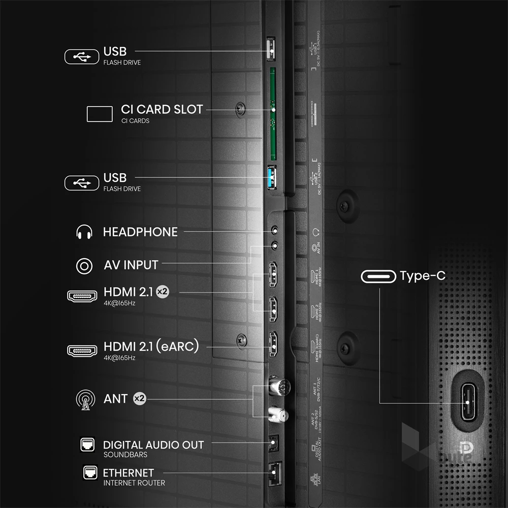 Hisense 75" 75U8Q 4K UHD Smart MiniLED ULED TV