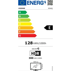 Hisense 85" 85A6Q 4K UHD Smart LED TV