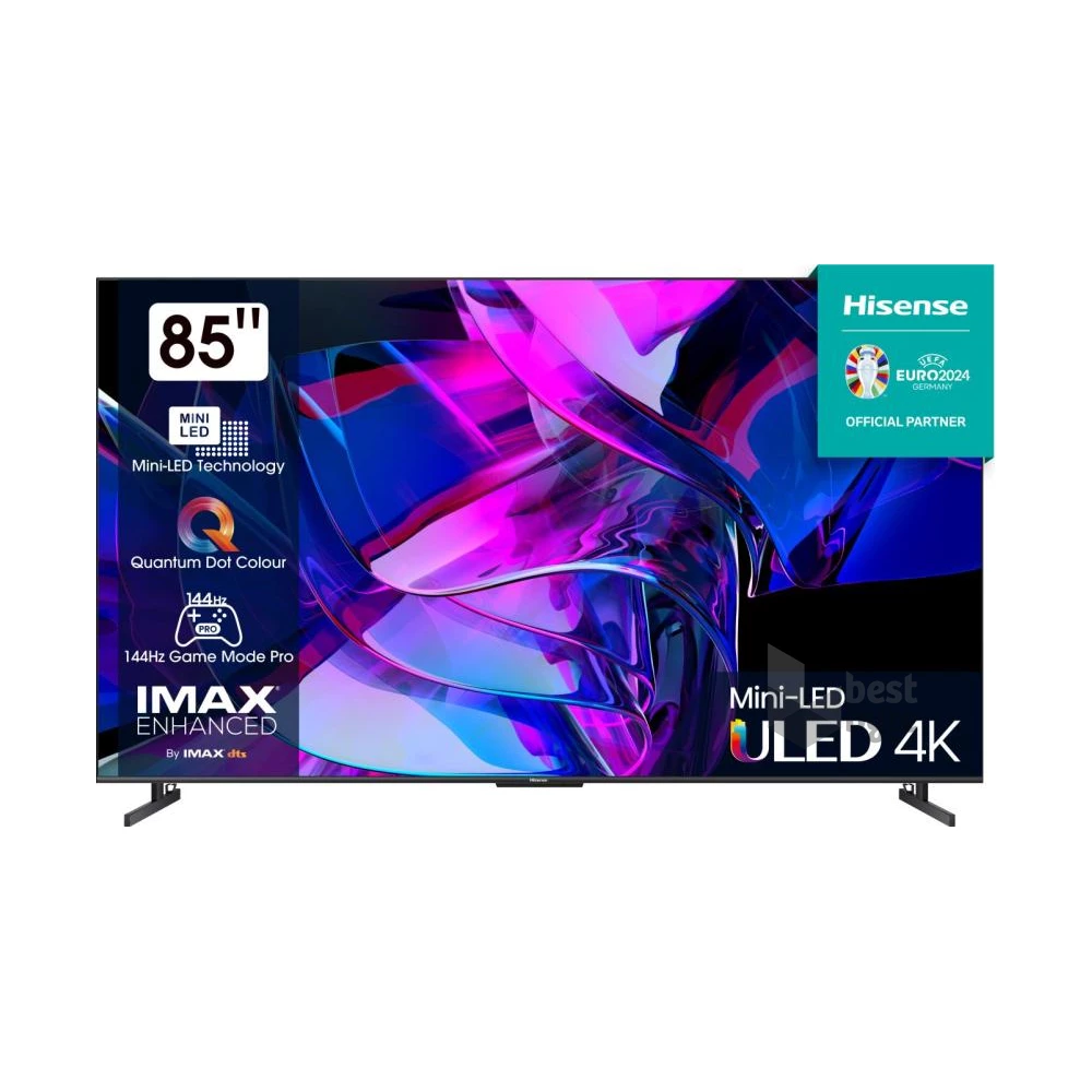 Hisense 85" 85U7KQ 4K UHD Smart Mini-LED ULED TV (Újracsomagolt)
