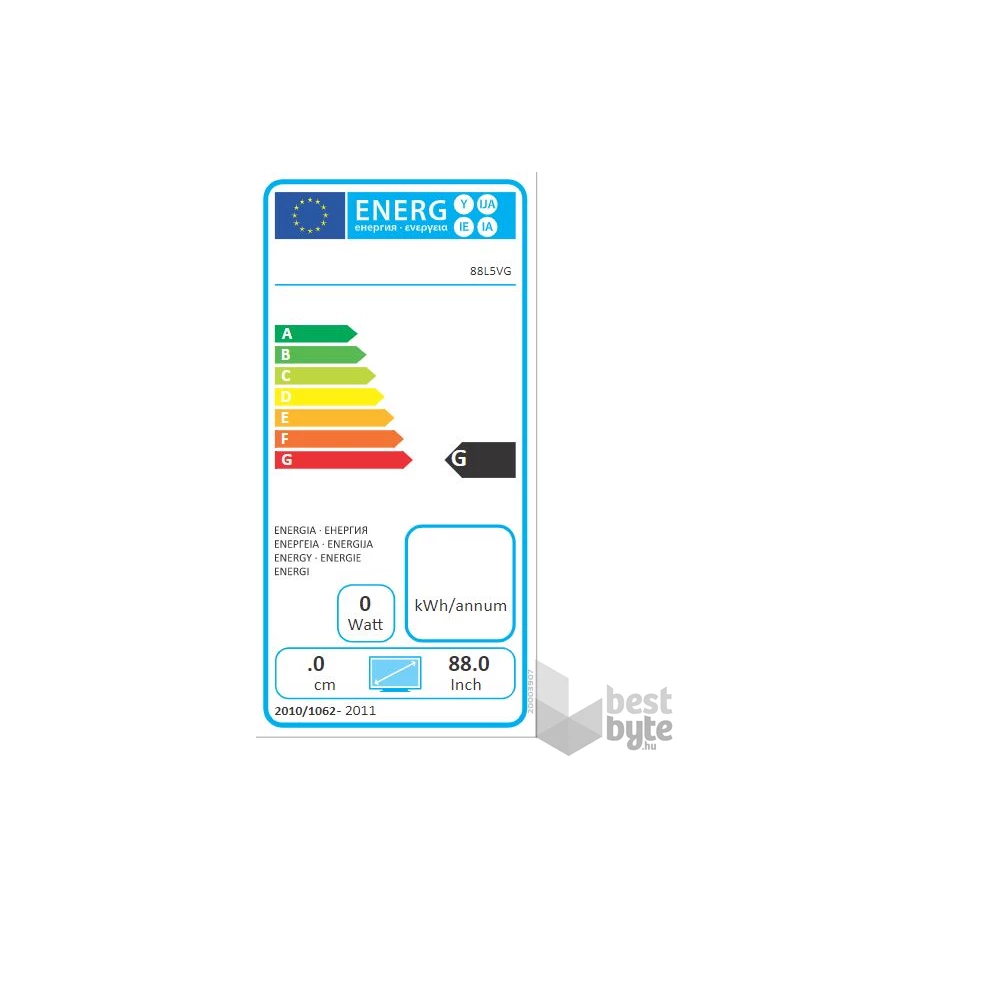 Hisense 88" 88L5VG Sonic Screen 4K UHD Smart Lézer TV