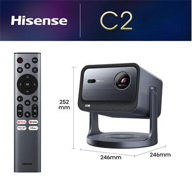Hisense C2 65"-300" 4K Smart Mini lézer projektor