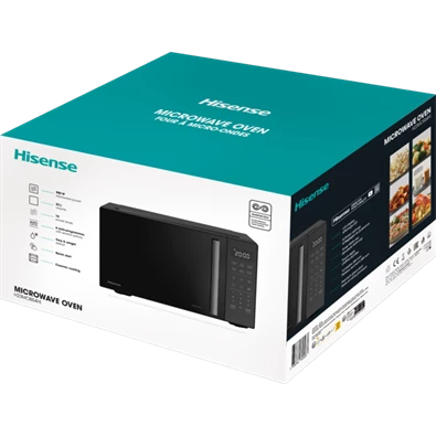 Hisense H23MOBS4HI 900W 23L fekete mikrohullámú sütő