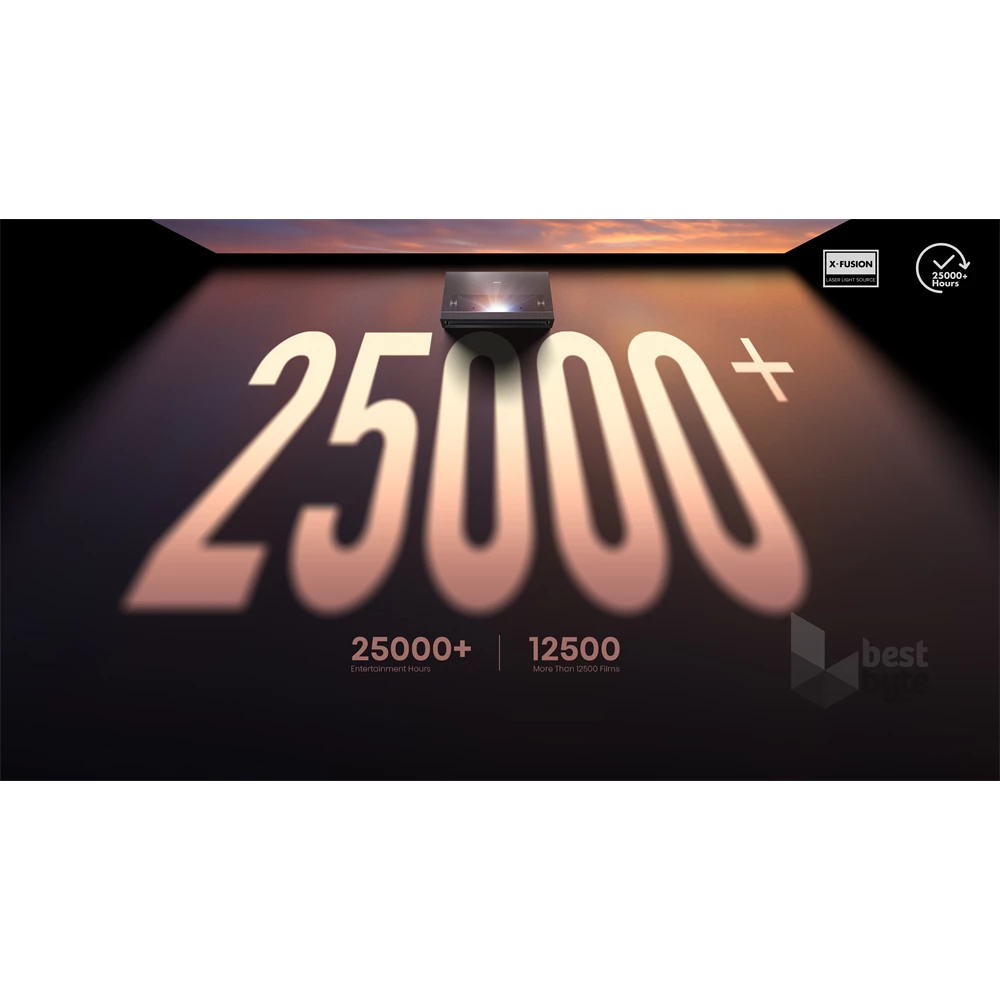 Hisense PX3-PRO 80"-150" 4K Smart LASER Cinema lézer projektor