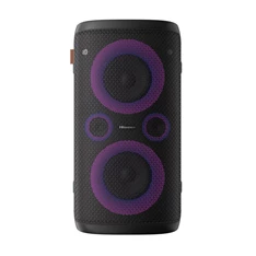 Hisense Party Rocker One fekete Bluetooth hangszóró + mikrofon (Újracsomagolt) Hisense Party Rocker One fekete Bluetooth hangszóró + mikrofon (Újracsomagolt)