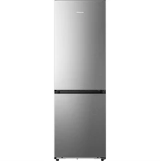 Hisense RB3K330SAID szürke, alulfagyasztós, Hűtő:215L, Fagyasztó:115L, Total No frost hűtőszekrény