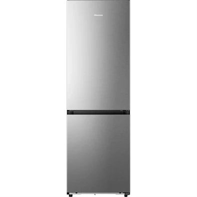Hisense RB3K330SAID szürke, alulfagyasztós, Hűtő:215L, Fagyasztó:115L, Total No frost hűtőszekrény